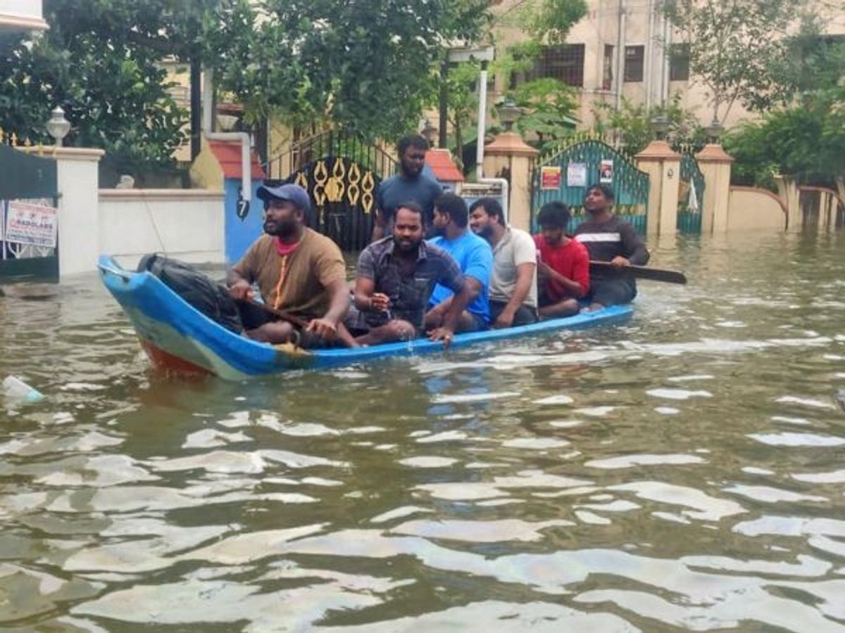 17 killed in Chennai, India, in Cyclone Michaung effect