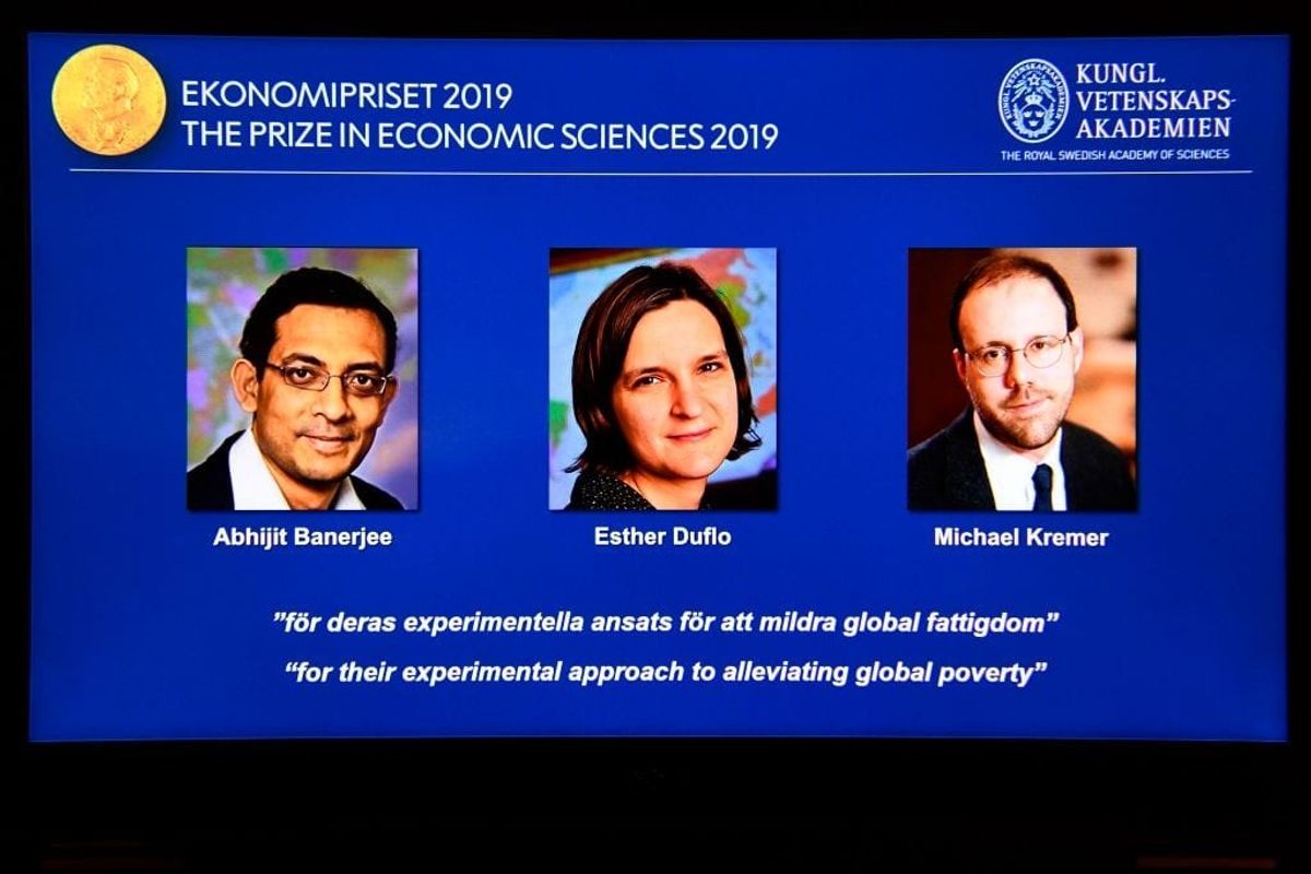 Indian-American Abhijit Banerjee And Wife Win Nobel In Economics
