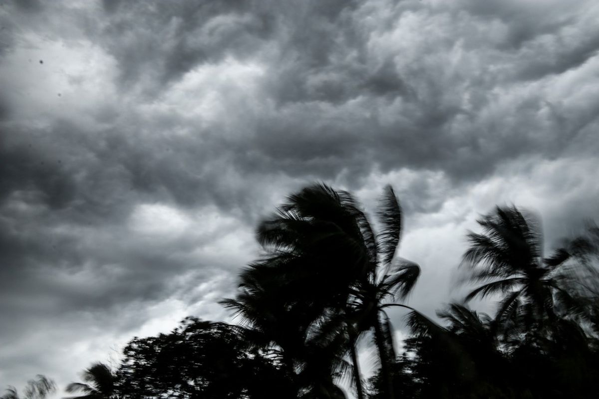 A cyclone in India