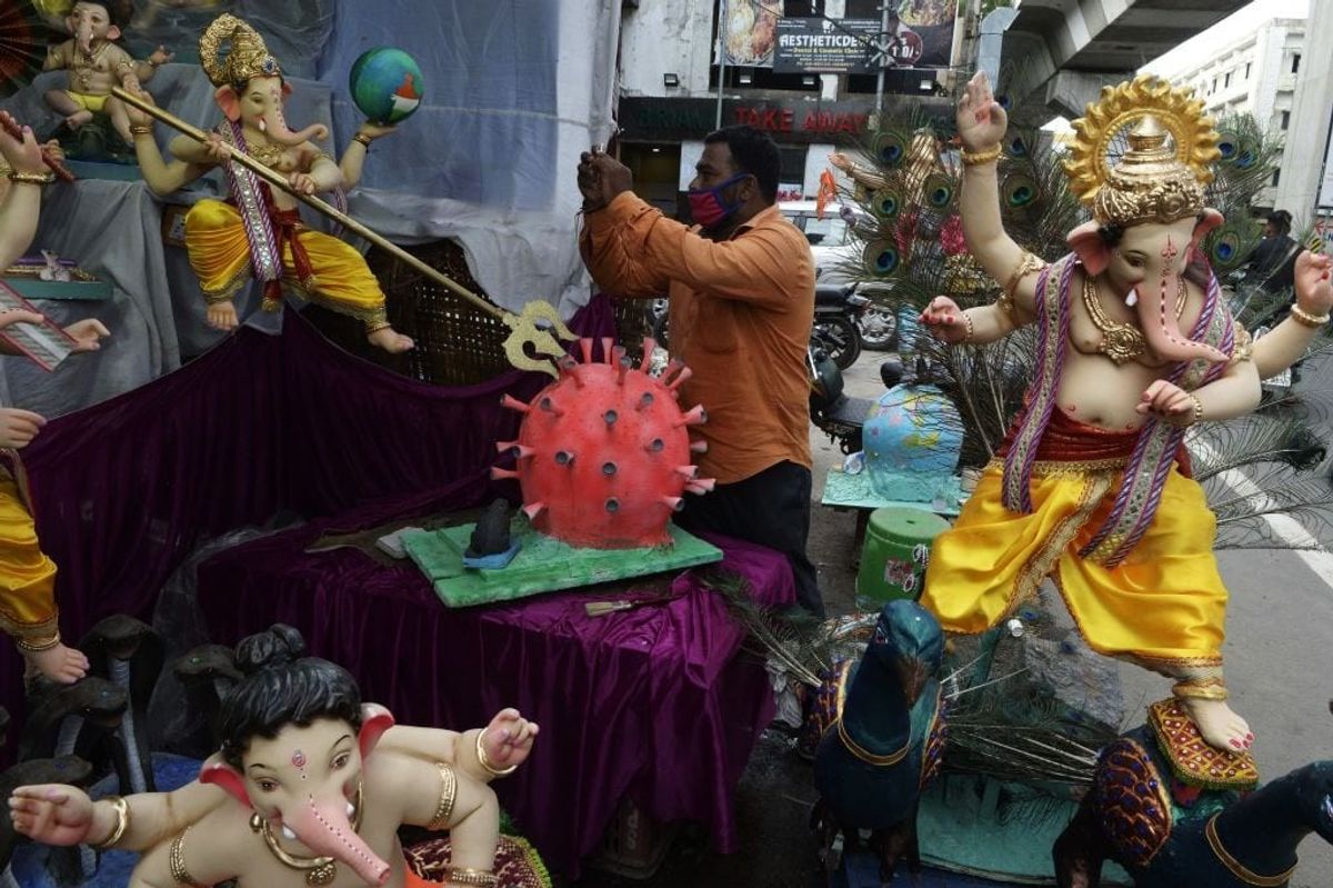 India has record high of 69,000 more Covid-19 infections
