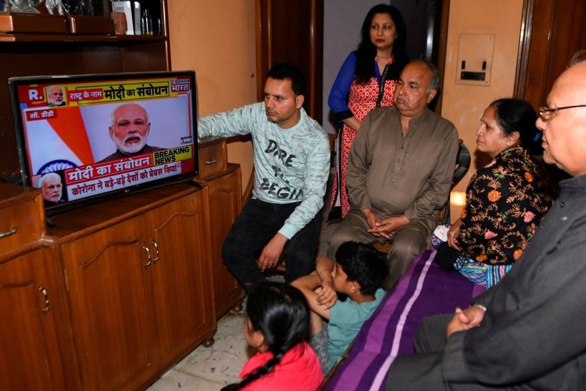 Modi declares national curfew with 'folded hands'