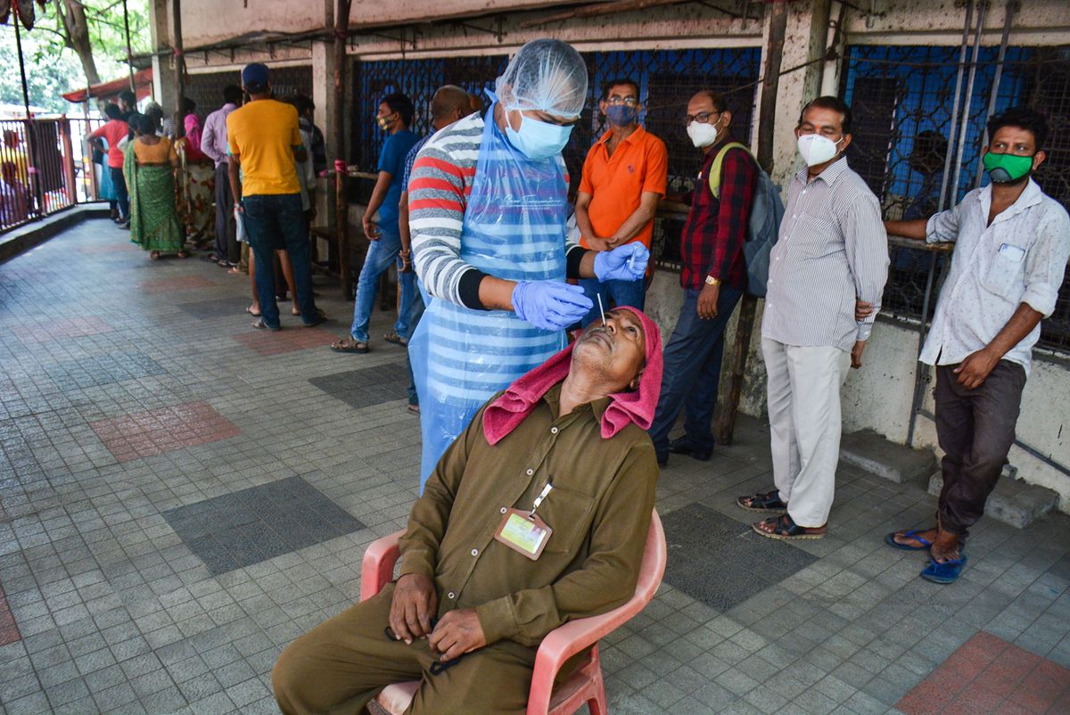 India’s daily Covid caseload doubles in 10 days to 200,000; hospital beds, oxygen fall short