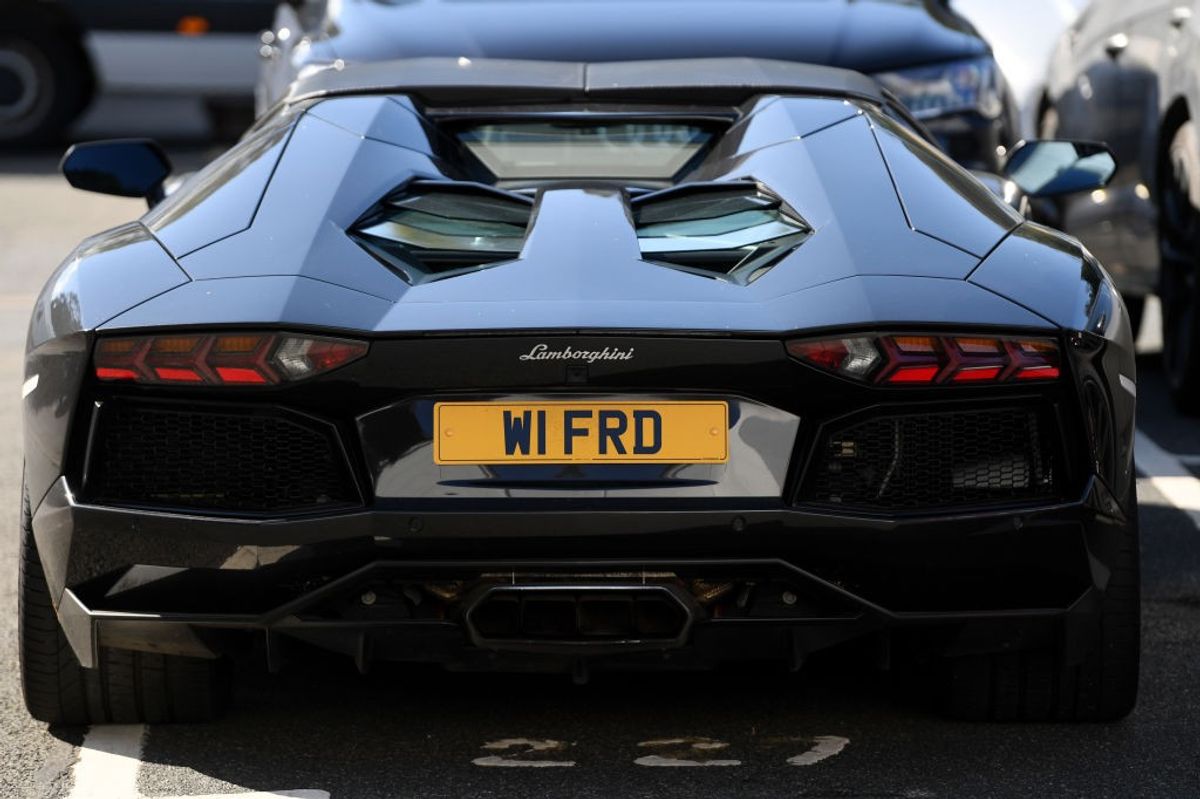 A Lamborghini car