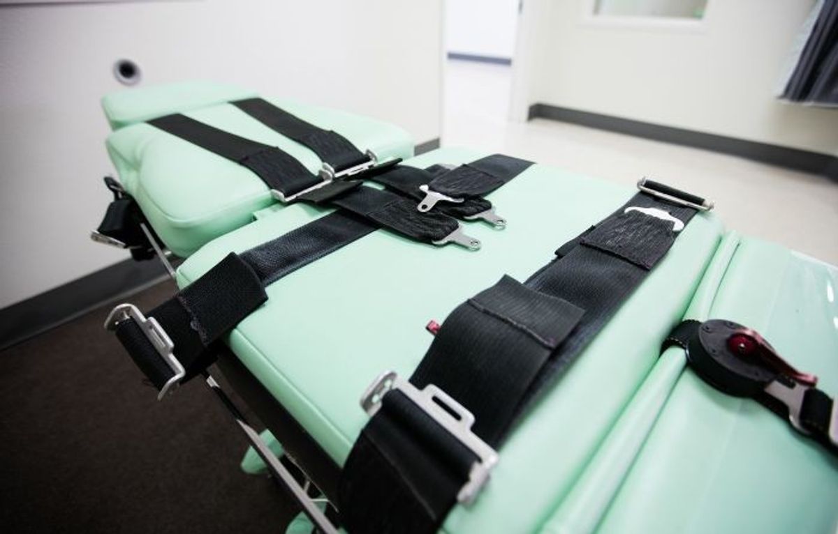 A lethal injection facility in the US