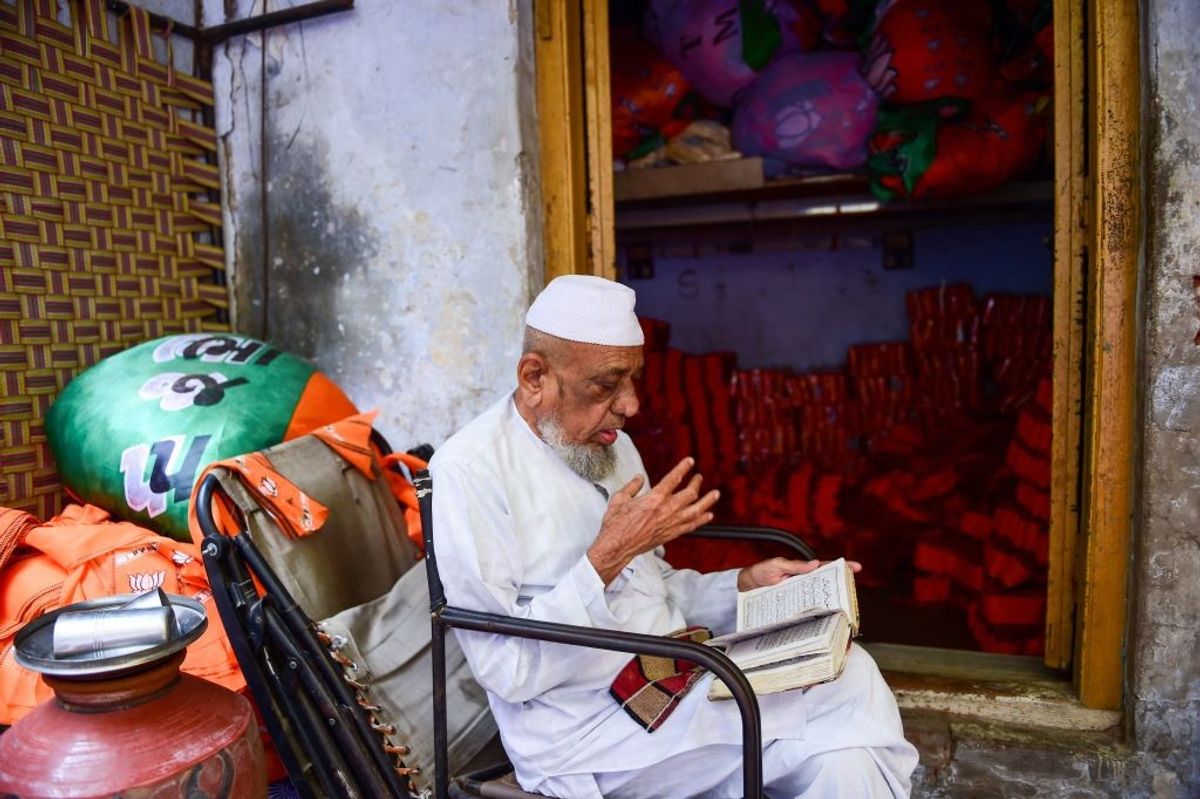 A Muslim man in Gujarat