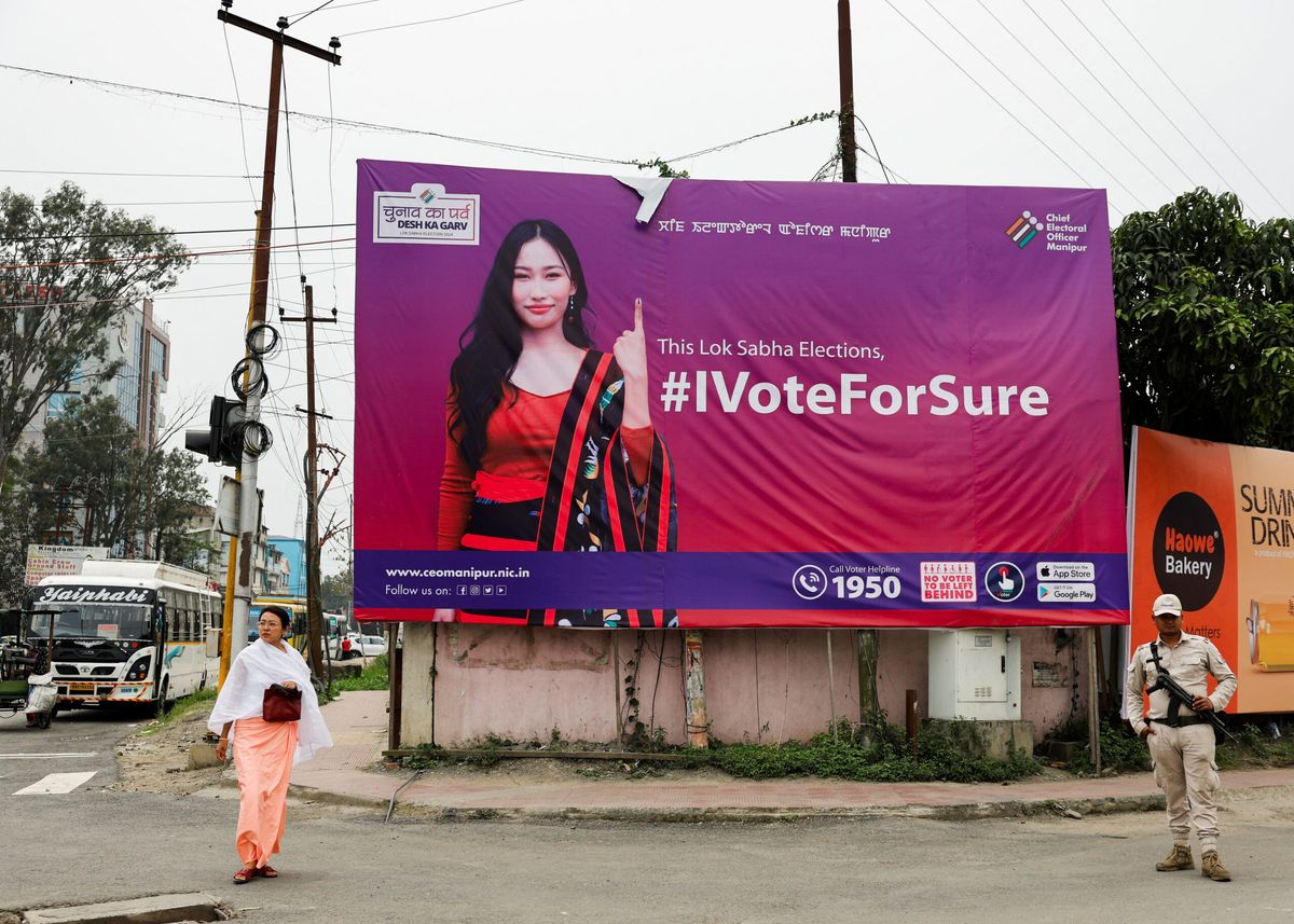 In India's strife-torn Manipur, fear eclipses election fervour