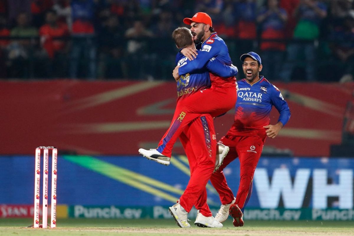 A scene from a game in IPL 2024
