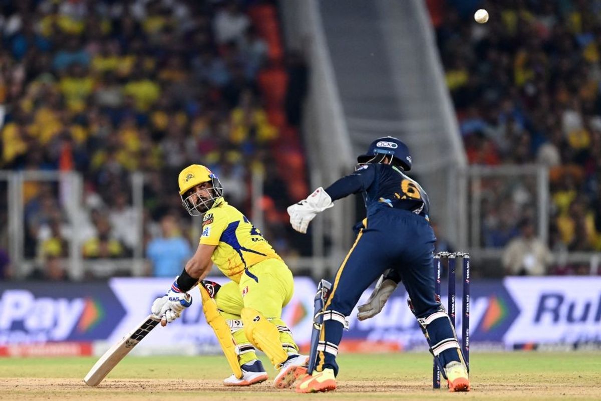 A scene from IPl 2023 final