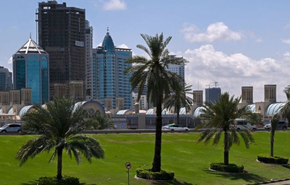 A scene from Sharjah, UAE