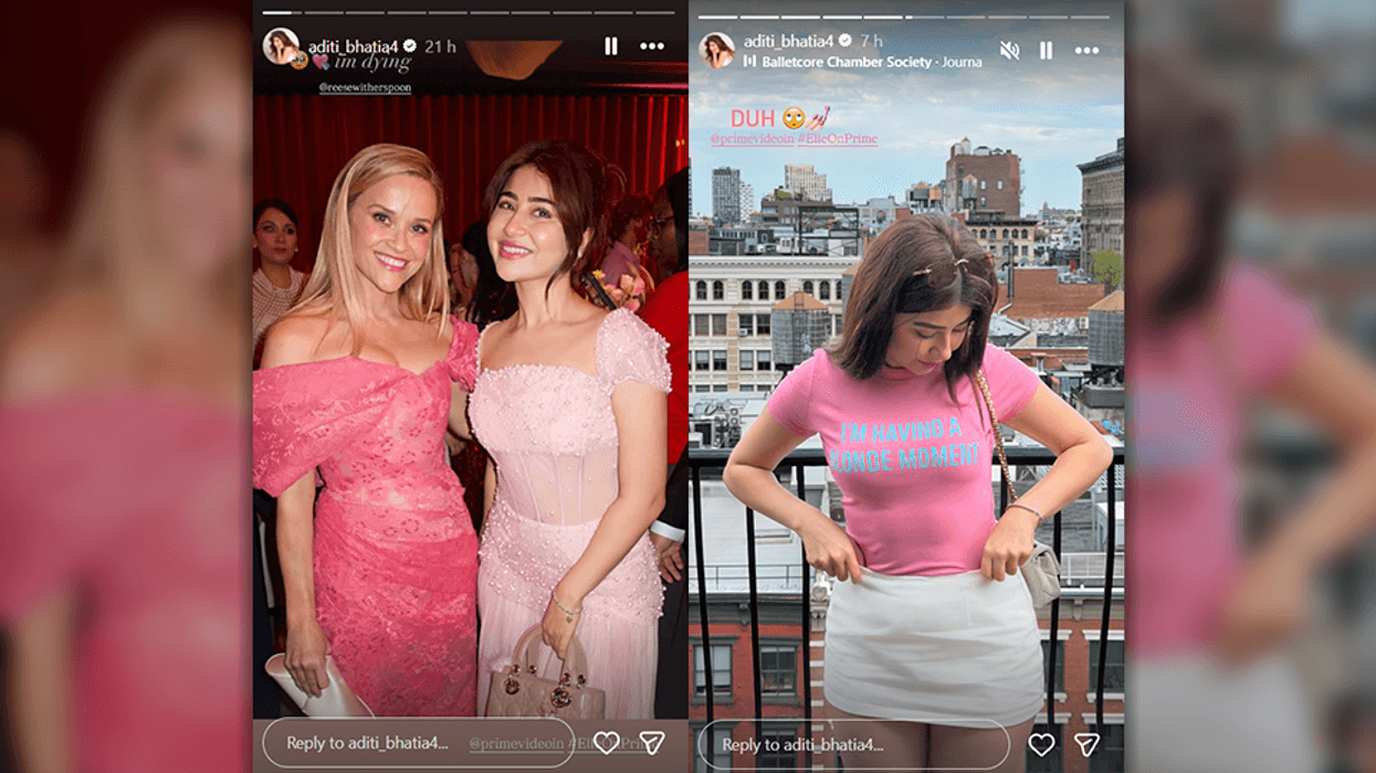 How did 'The Kerala Story 2' actor Aditi Bhatia land at Reese Witherspoon’s ‘Elle’ premiere in New York?