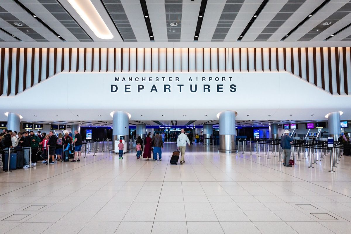 Violent arrest at Manchester airport sparks protest