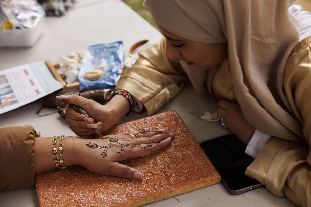 Ancient art of mehendi, an element of Eid celebrations
