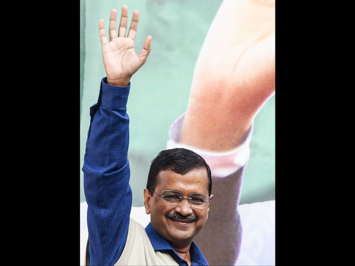 AAP leader and Delhi chief minister Arvind Kejriwal