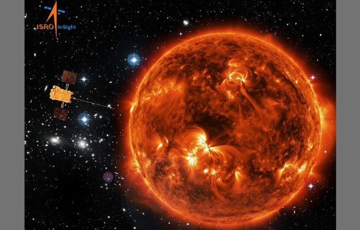 Aditya-L1 in space