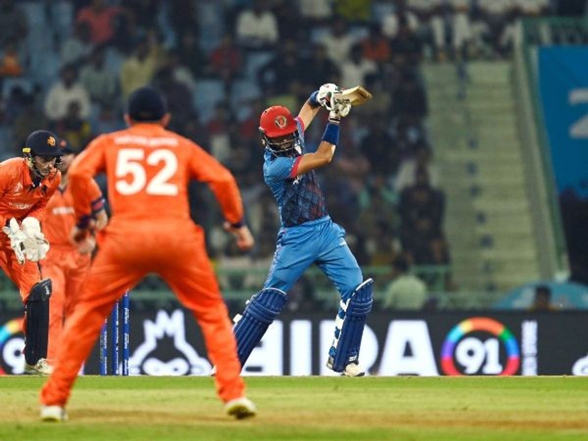 Afghanistan beat the Netherlands by 7 wickets in World Cup 2023