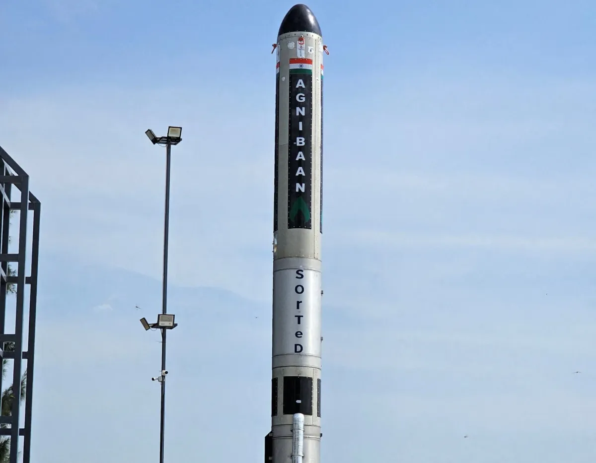 Indian startup launches country’s second privately built rocket