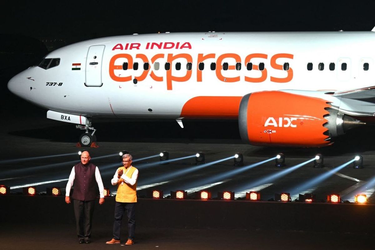 Air India Express' Boeing 737 MAX passenger aircraft