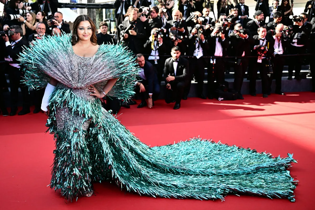 Cannes 2024: Aishwarya walks in blue-silver gown in second appearance
