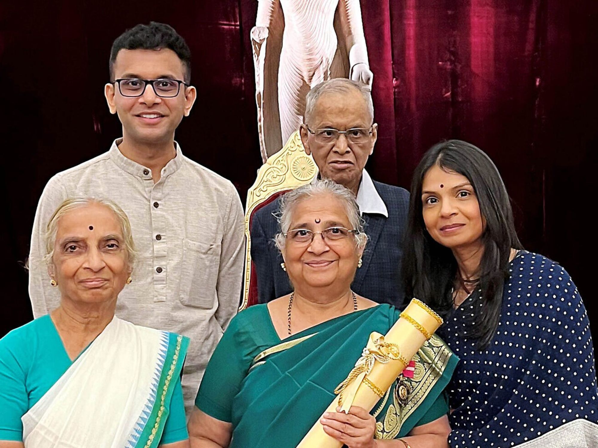 New biography tells 'uncommon love story' of Infosys co-founder Narayana Murthy - India Weekly
