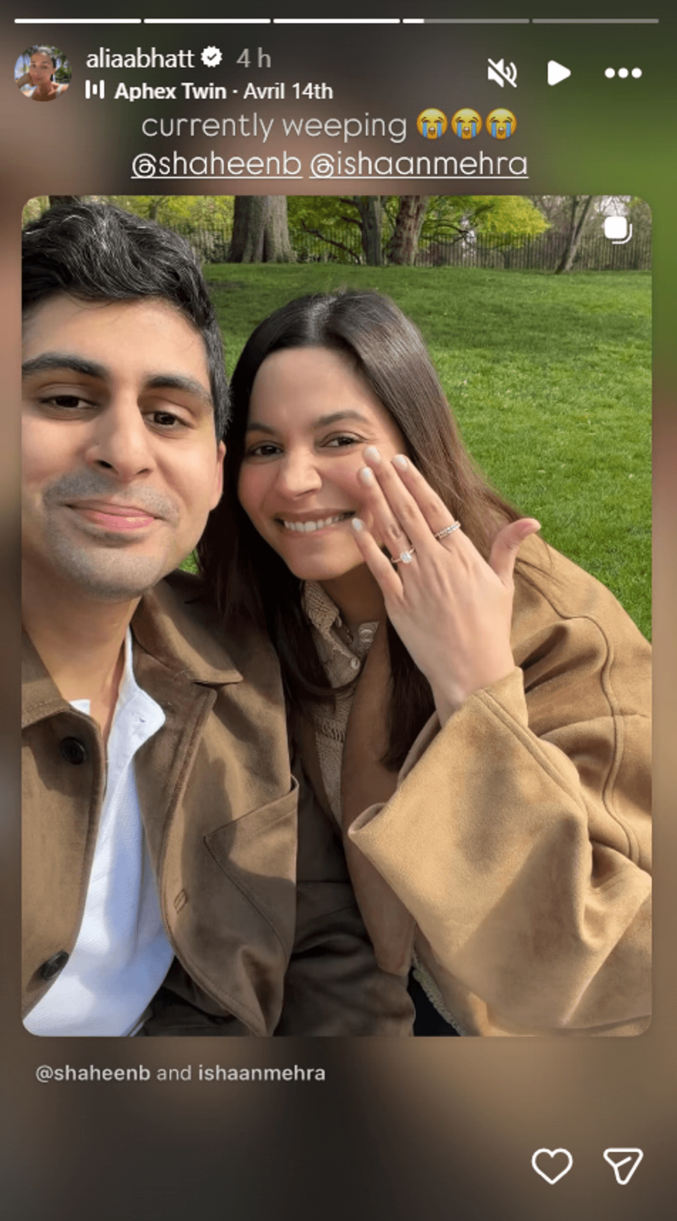 Alia Bhatt, Shaheen Bhatt Story