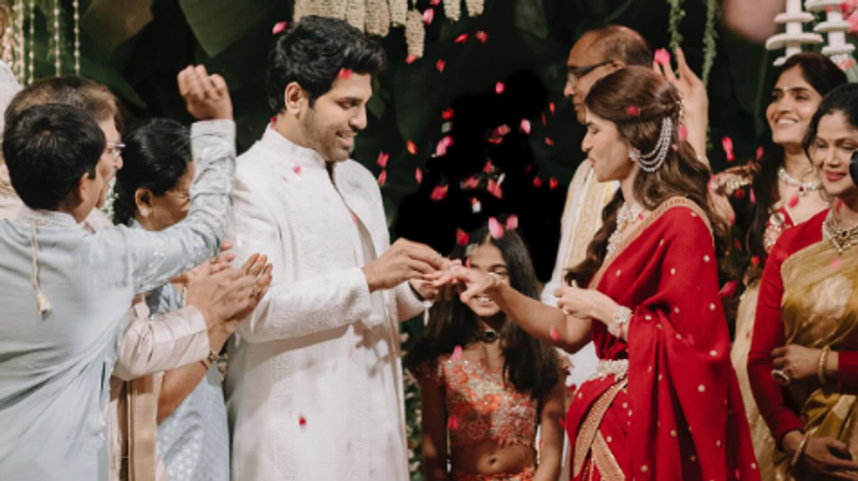 Allu Sirish Engaged to Nayanika, Allu Arjun Celebrates