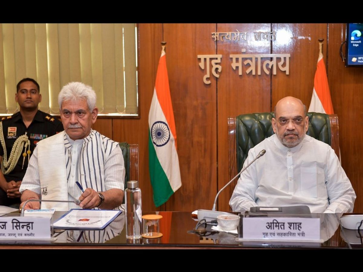 Amit Shah assesses preparedness for Amarnath Yatra