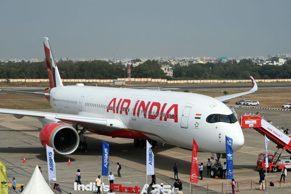 An Air India aircraft