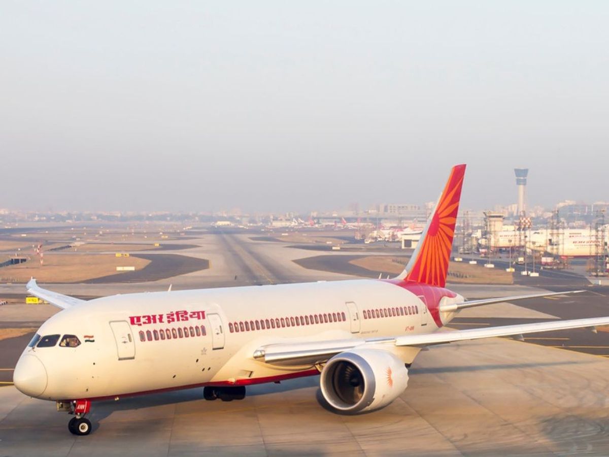 An Air India plane