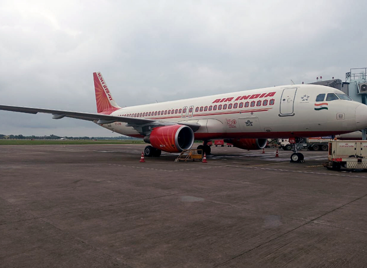 An Air India plane