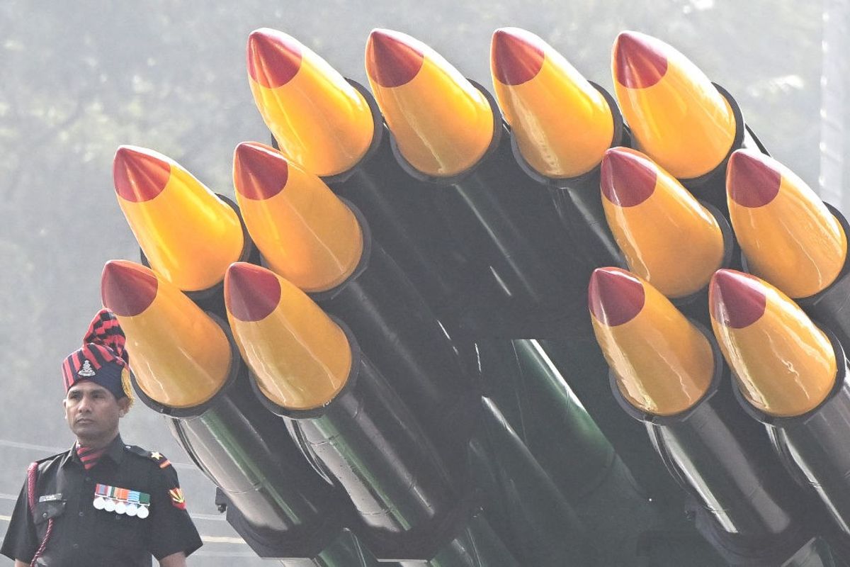 An artillery regiment of the Indian Army.