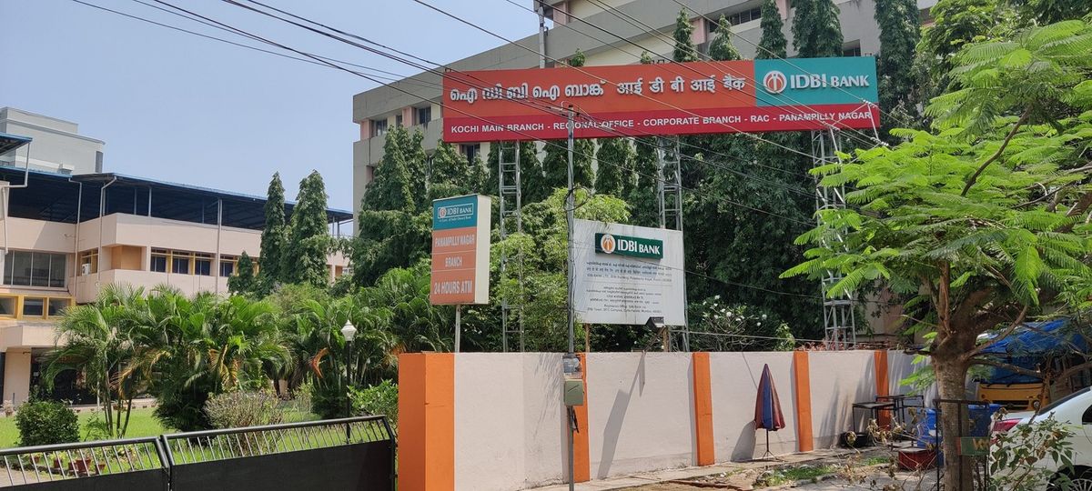 An IDBI Bank office in Kerala, India