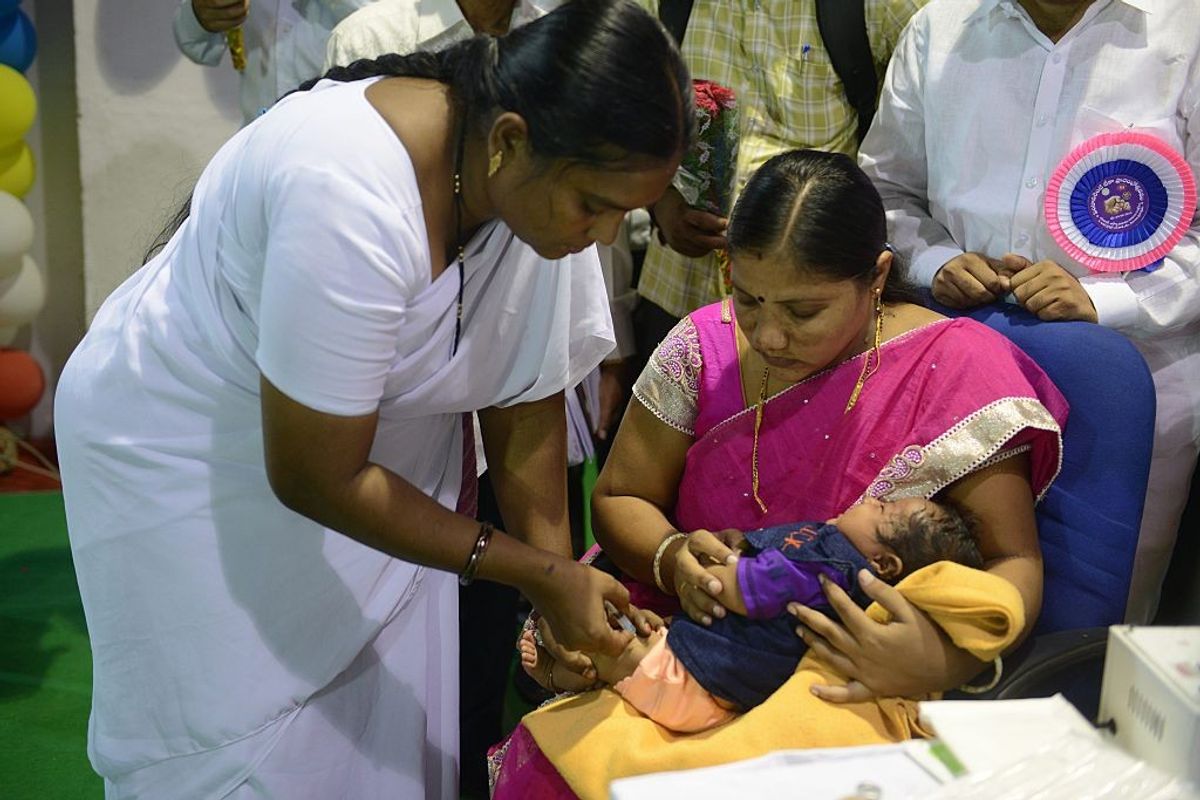 India children's vaccination badly hit in pandemic: UN