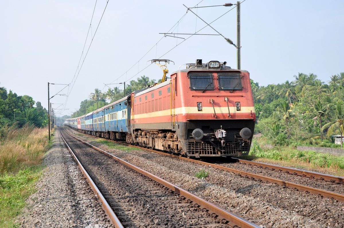 An Indian train