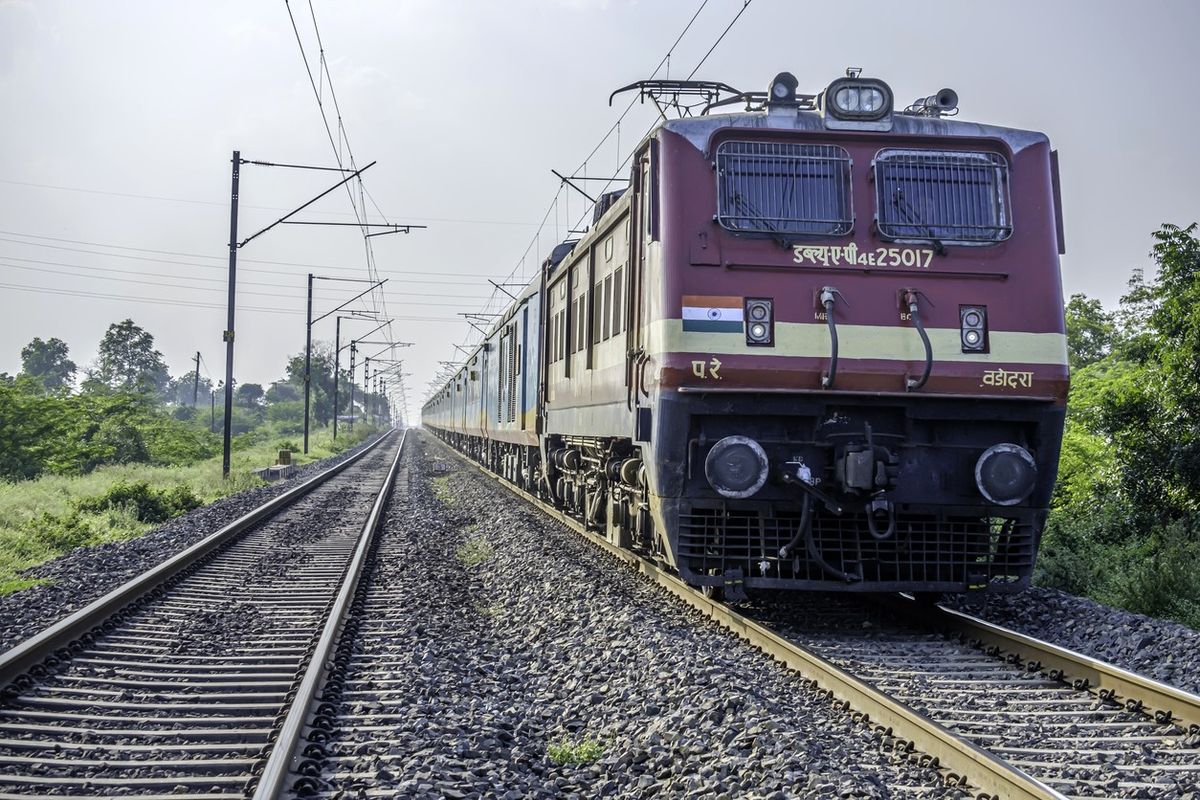 An Indian train