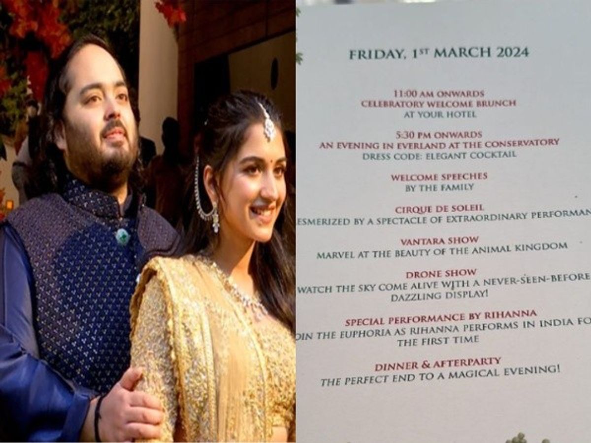 Rihanna’s performance to drone show: Here’s a look at Anant Ambani-Radhika Merchant pre-wedding affairs on Day 1