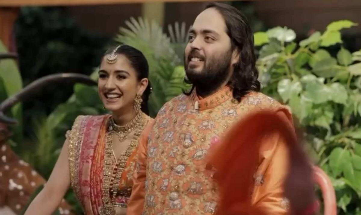 Inside pics of Anant, Radhika’s ‘Mosalu’ ceremony out