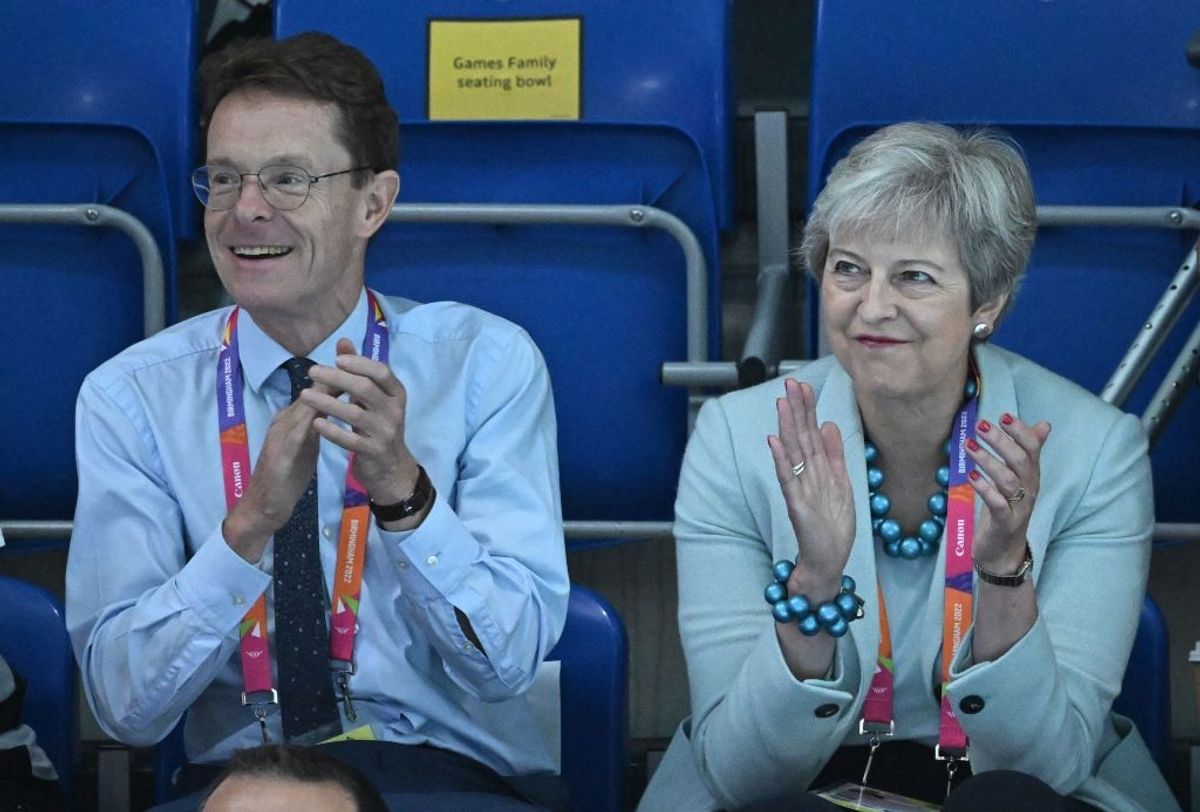 Andy Street and Theresa May