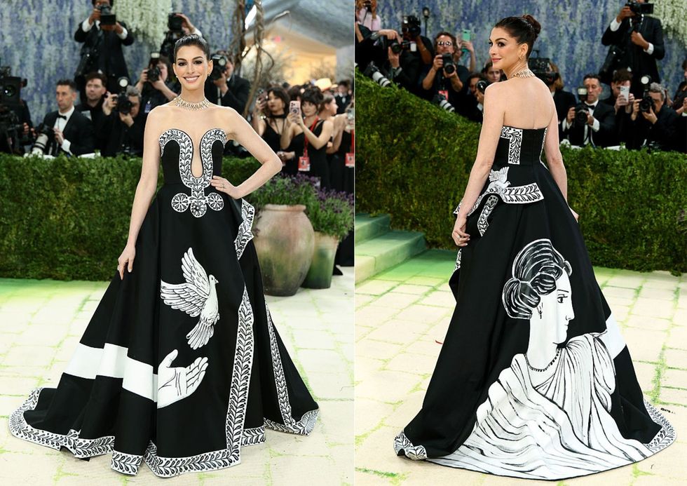 Anne Hathaway at the 2026 Met Gala