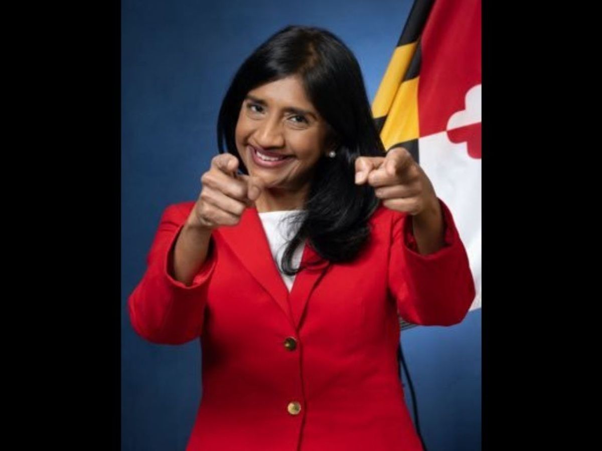 Aruna Miller, lieutenant governor-elect of Maryland, US.