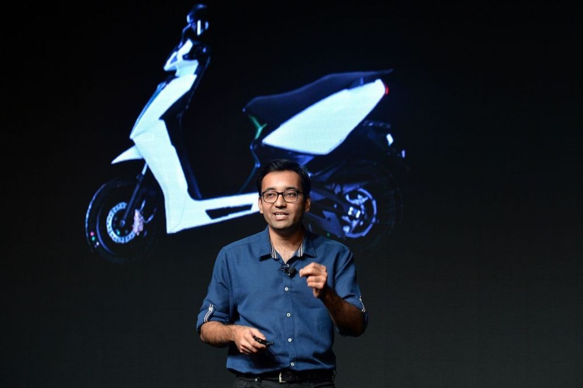Ather Energy co-founder and CEO Tarun Mehta