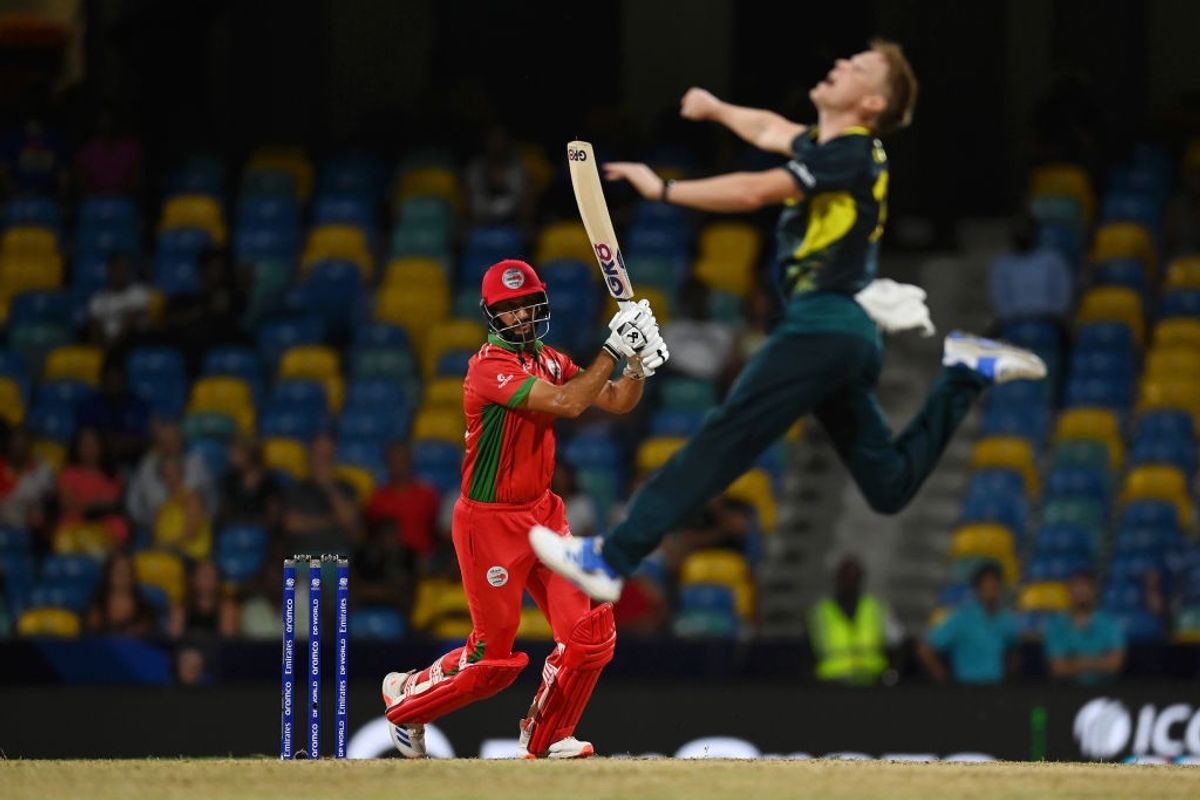 Australia beat Oman by 35 runs in T20 World Cup