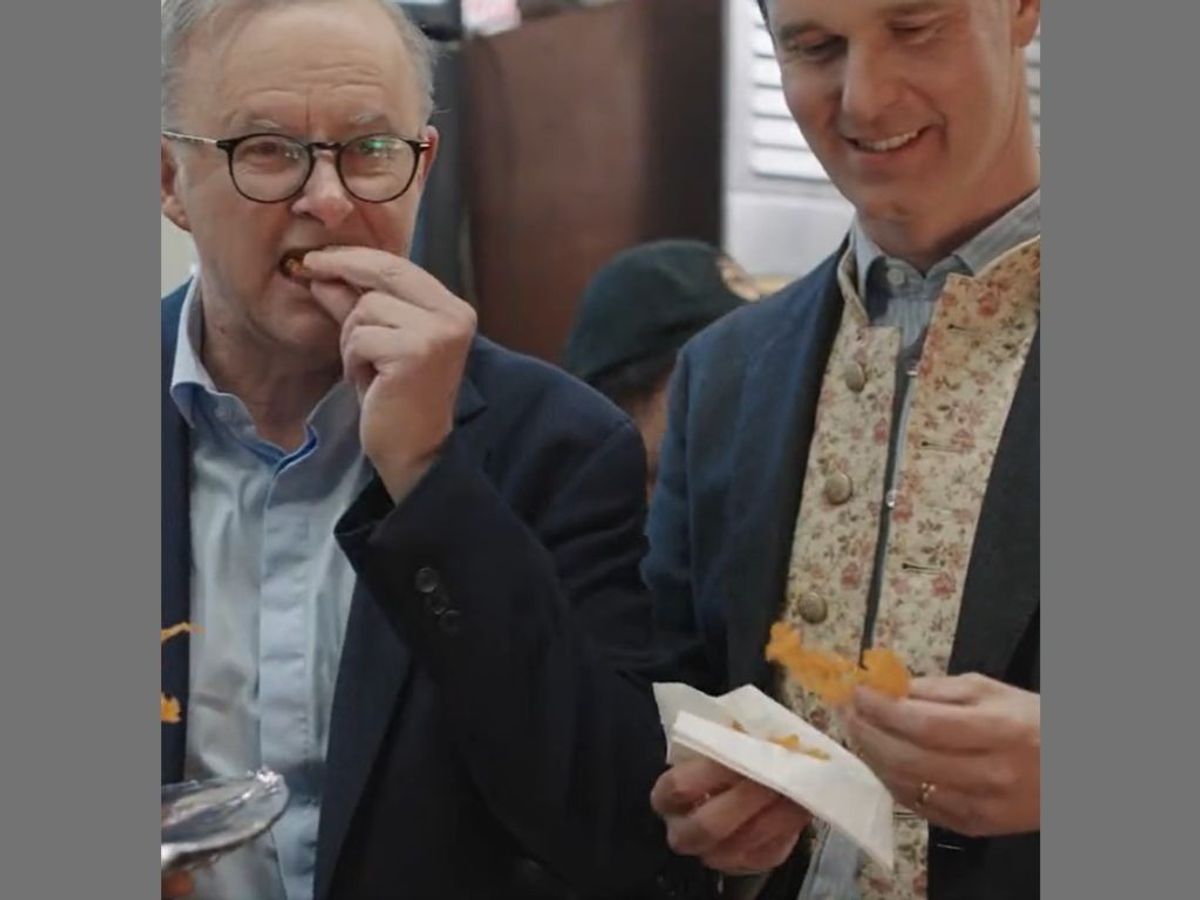 Australian PM Anthony Albanese relishes jalebi (an Indian sweet) in Sydney