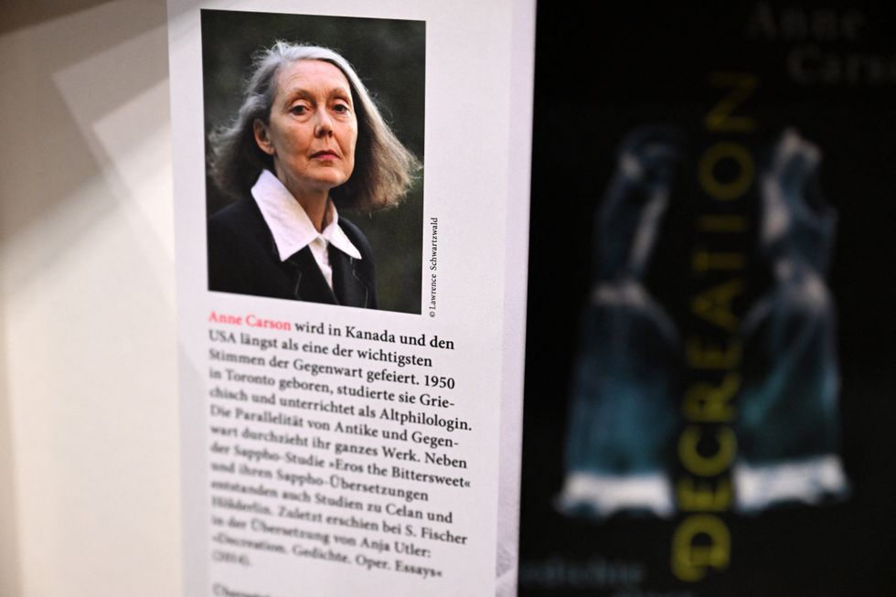 Author Anne Carson