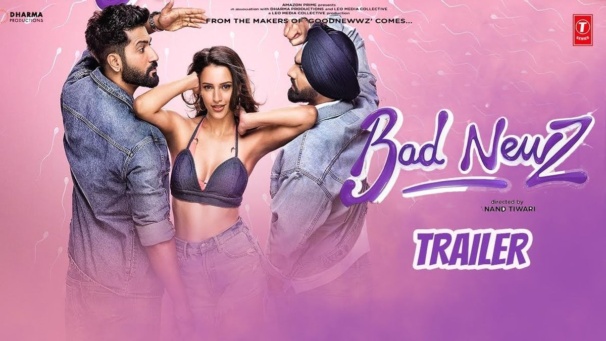 ‘Bad Newz’ trailer promises hilarious chaos