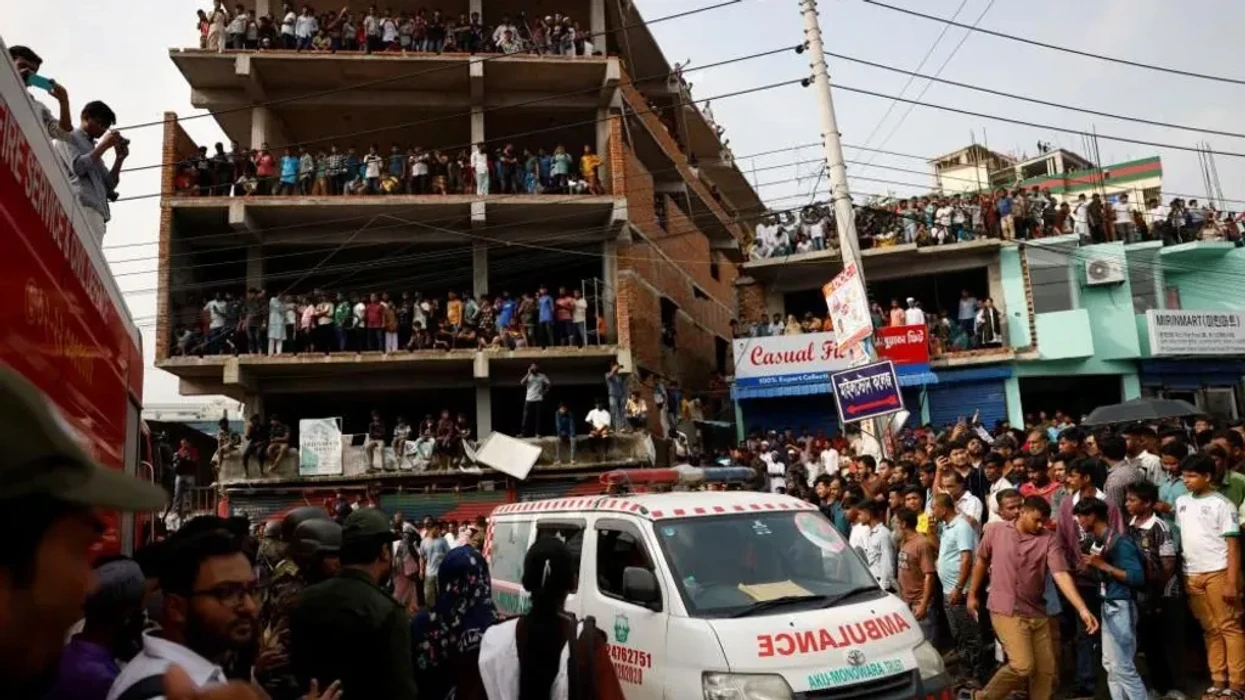 Bangladesh Air Force Jet Crashes into School, Killing 19