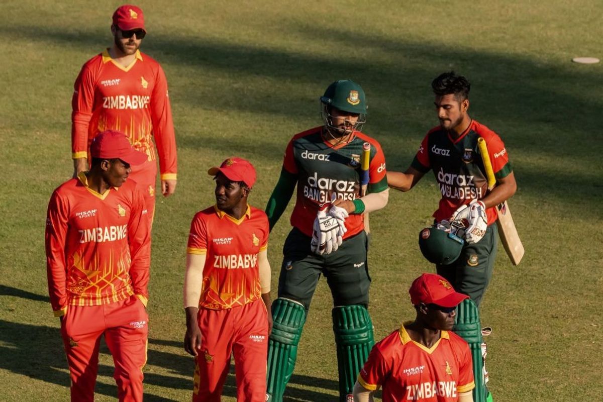 Bangladesh crush Zimbabwe by 8 wickets in first T20