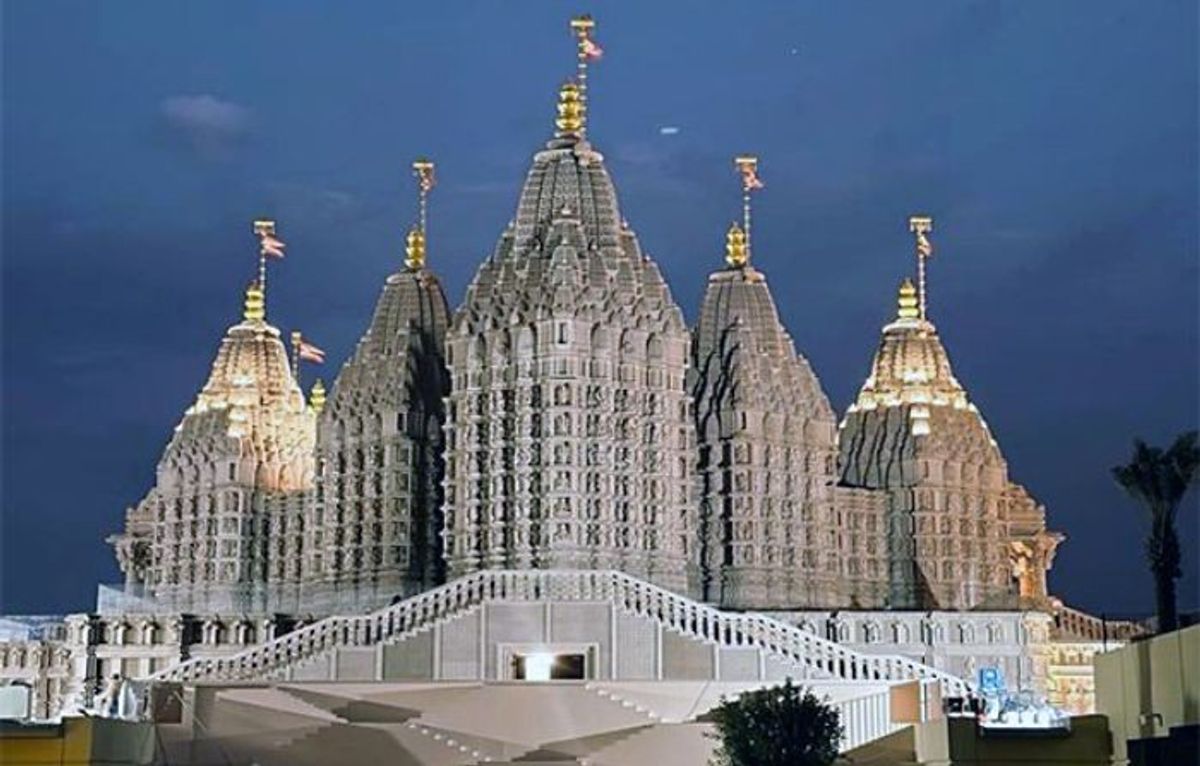 BAPS temple in Abu Dhabi, UAE
