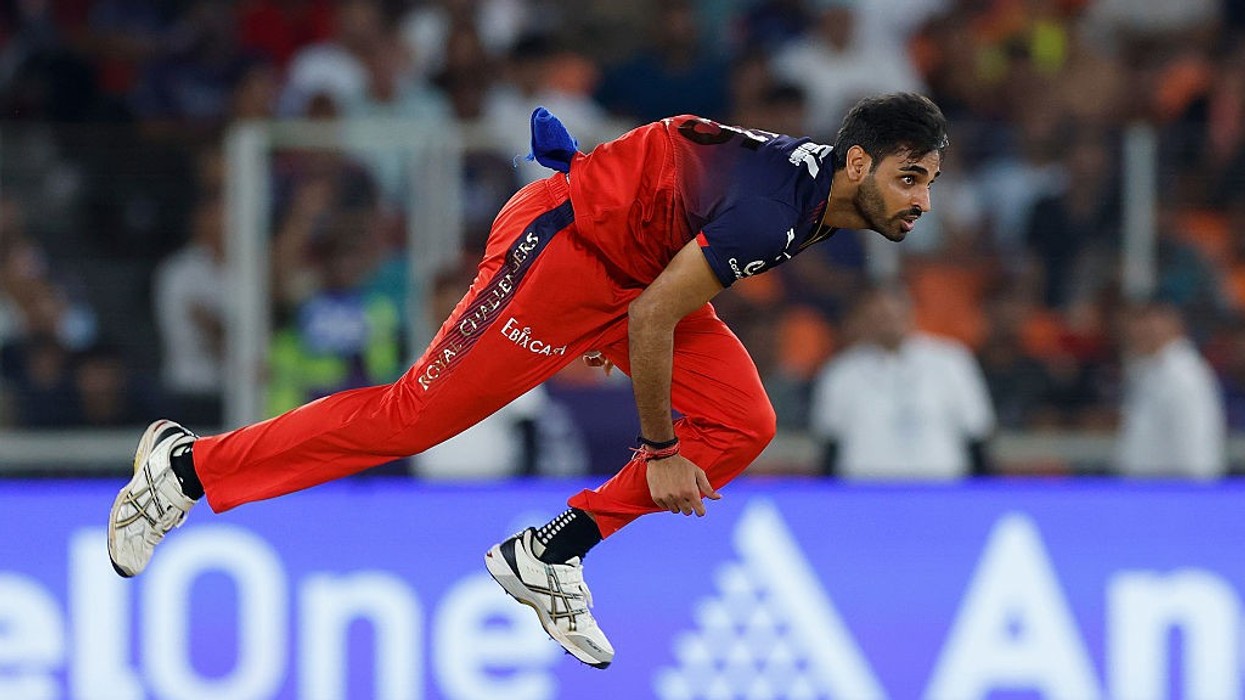 Bhuvneshwar Kumar of Royal Challengers Bengaluru