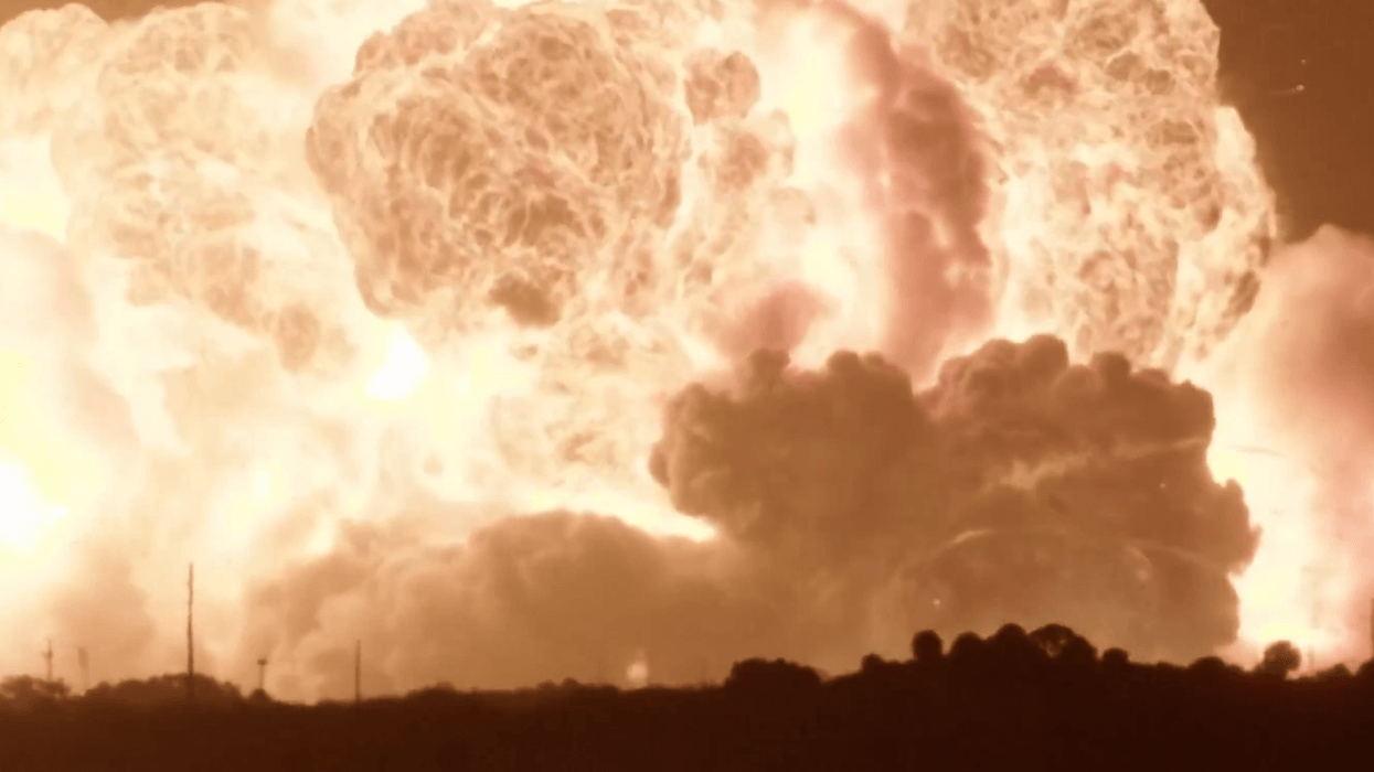 Blue Origin rocket explosion