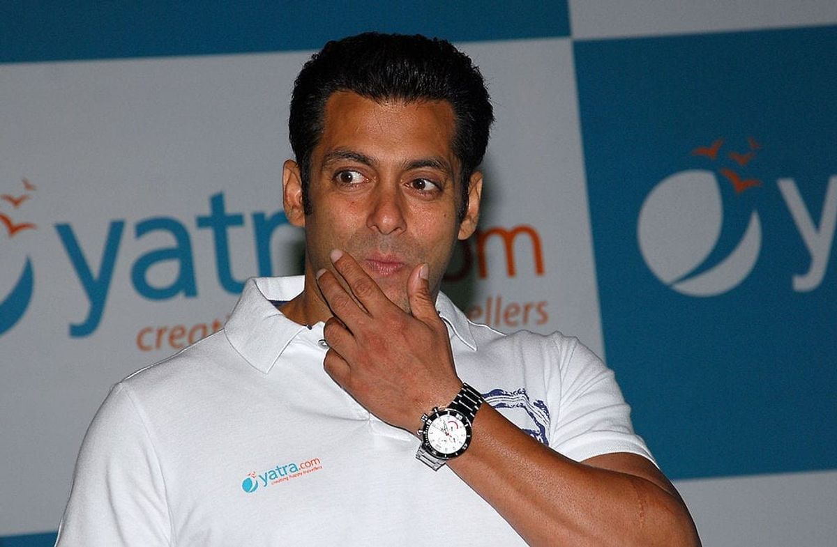 Bollywood actor Salman Khan